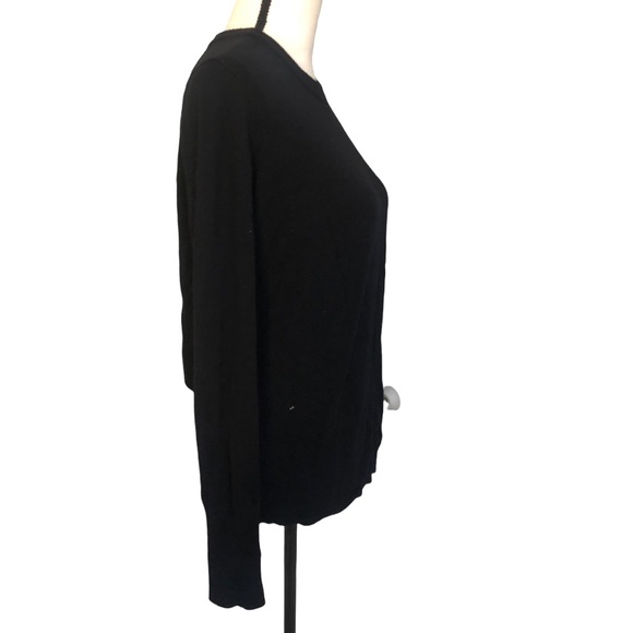Lululemon black sweater cashmere Sz 4 - Picture 12 of 14